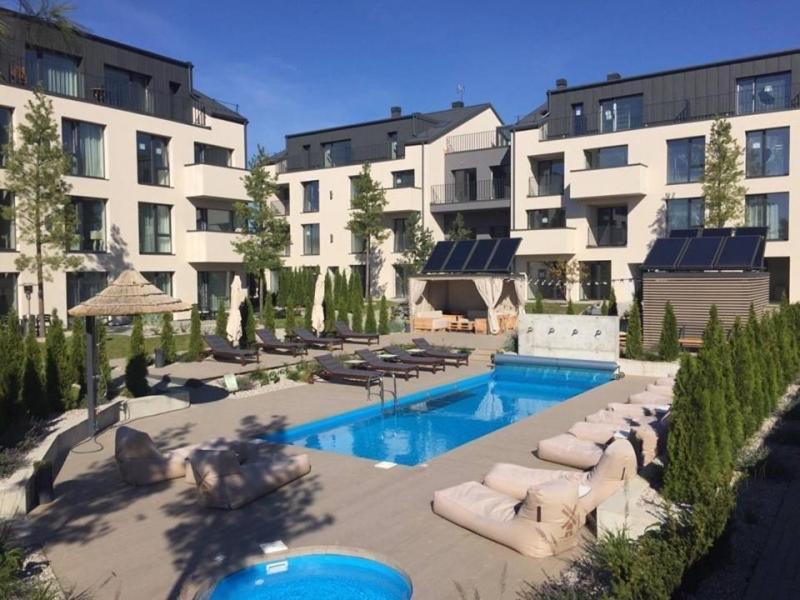 帕兰加Super Mini Loft With Outdoor Pool.公寓 外观 照片