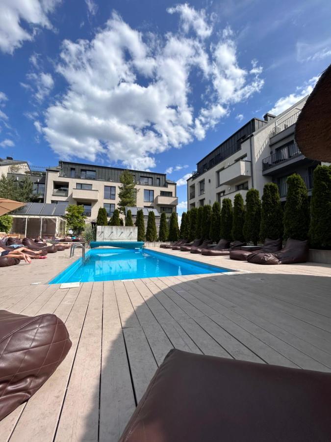 帕兰加Super Mini Loft With Outdoor Pool.公寓 外观 照片