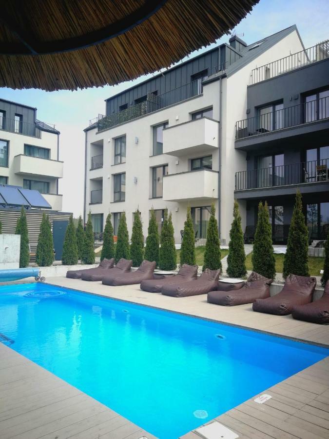 帕兰加Super Mini Loft With Outdoor Pool.公寓 外观 照片